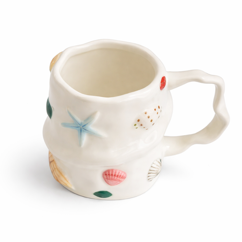 Seashell Ceramic Mug